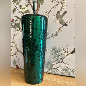 New Starbucks Mermaid Tail Stainless Steel Tumbler – 24oz Travel Cup